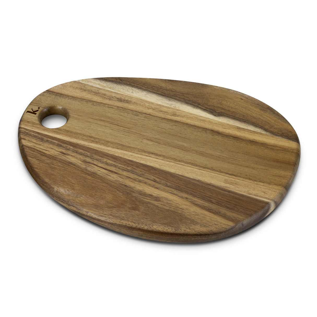 Natural acacia wood cheese serving board, elegantly crafted for serving cheeses, charcuterie, and appetizers in style.