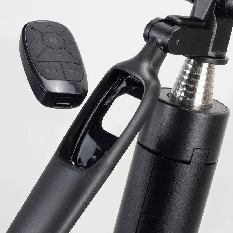 Universal Selfie Stick and 360° Tripod; extends 150cm, rotates 360°, with Bluetooth remote for easy photography anywhere.