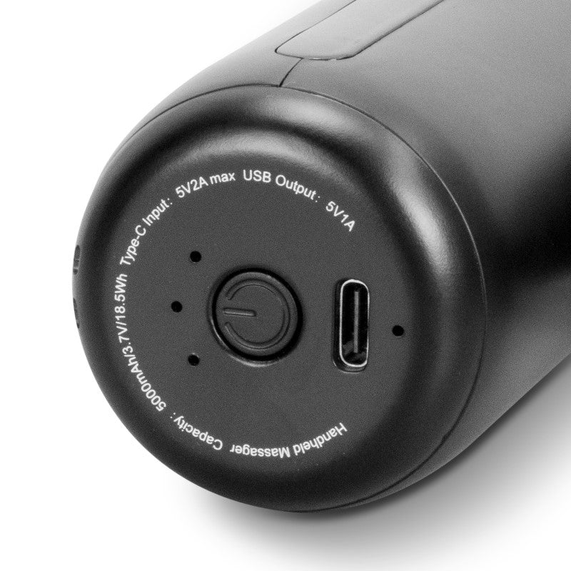 Powerful Multi Head Massage Gun with four interchangeable heads and three intensity levels for muscle relaxation and recovery.