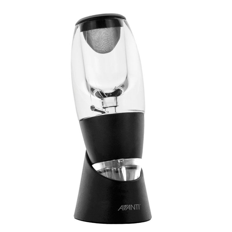 Deluxe Wine Aerator for effortless red wine aeration, enhancing aroma and flavor with a removable sediment filter.