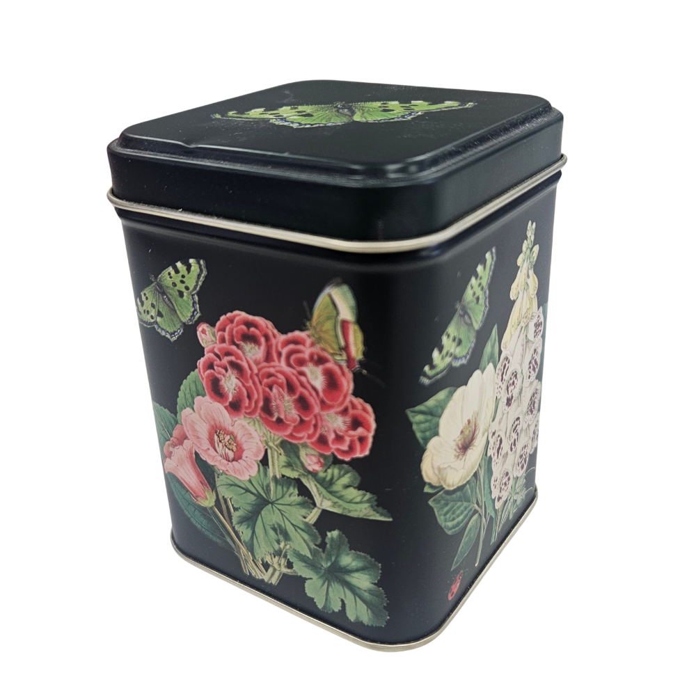 Elegant Tea Caddy featuring beautiful designs, perfect for storing loose leaf tea and enhancing kitchen decor.