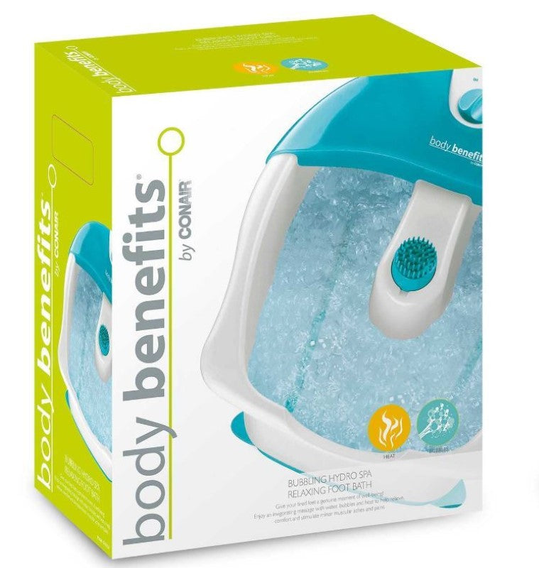 Luxurious foot spa with hydro jets offers soothing massage, heat, bubbles, and convenience for tired feet.