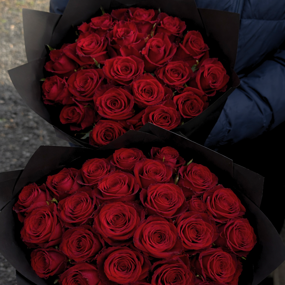 The Grand 30 Red Rose Bouquet - Pre Order for Valentine's Day