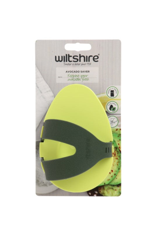 Eco-friendly Avocado Saver keeps cut avocados fresh with adjustable fit; reusable and dishwasher safe for easy care.