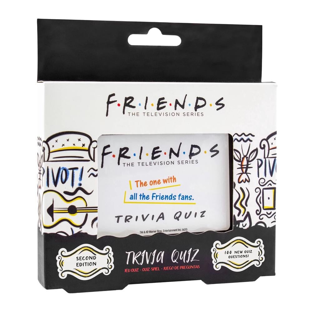 Friends Trivia Game - 2nd Edition: Enjoy a fun-filled game night with trivia from the iconic sitcom, perfect for fans and families.
