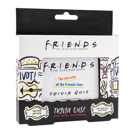 Friends Trivia Game - 2nd Edition: Enjoy a fun-filled game night with trivia from the iconic sitcom, perfect for fans and families.