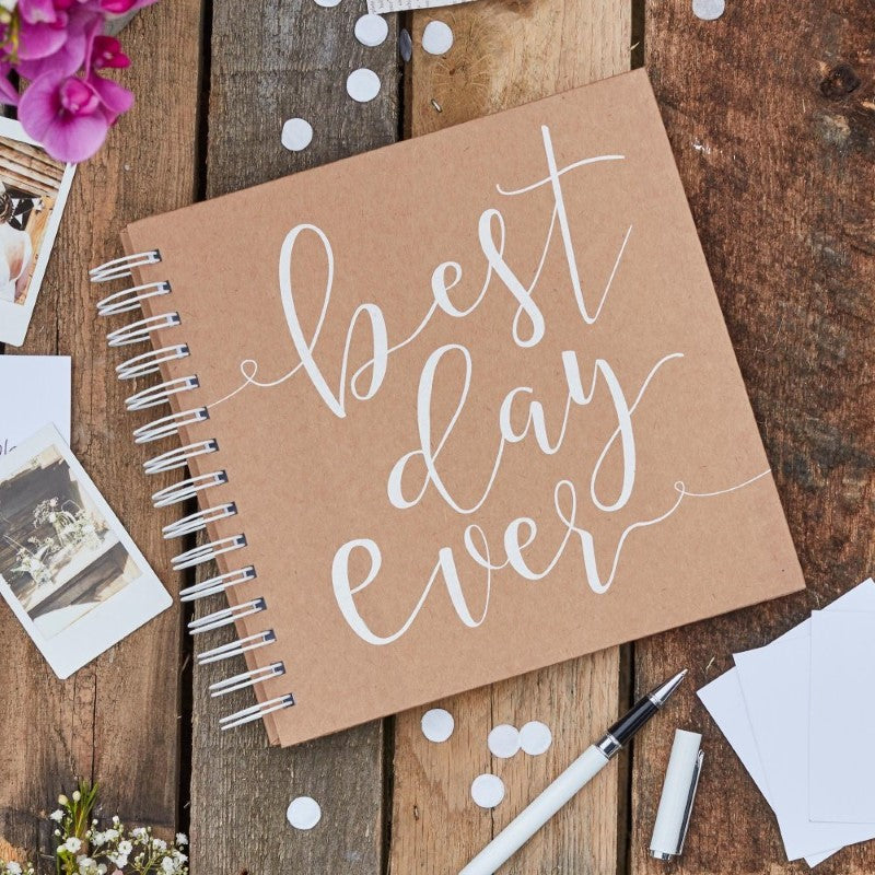 Wedding guest book set with 80 envelopes and notecards for capturing heartfelt messages and memories on the special day.