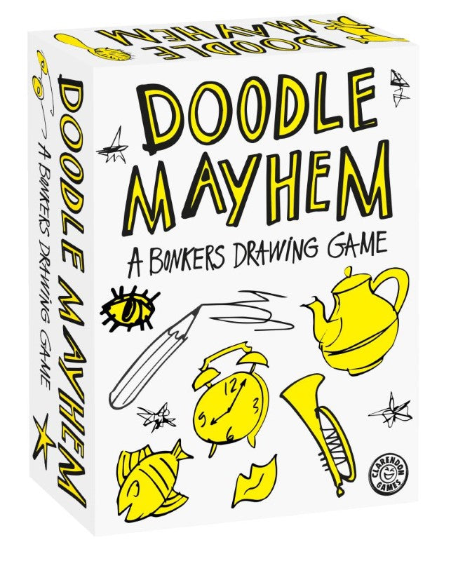 Fast-paced drawing game for ages 8+, where players sketch quickly to score points and entertain at gatherings.