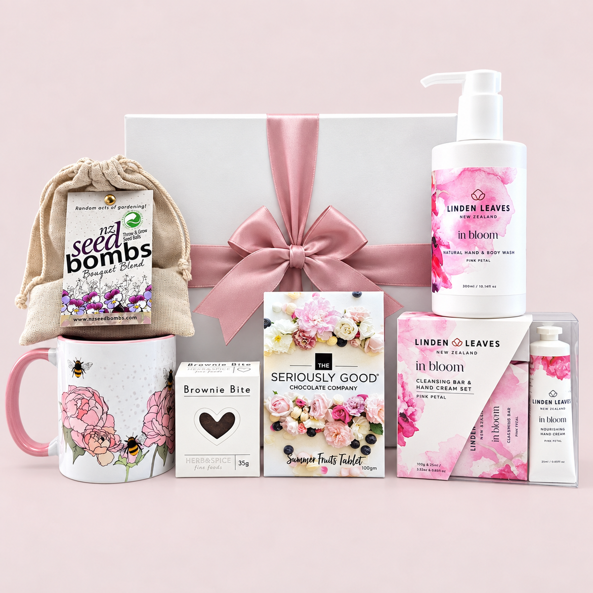 Flowers And Chocolate - Gift Box