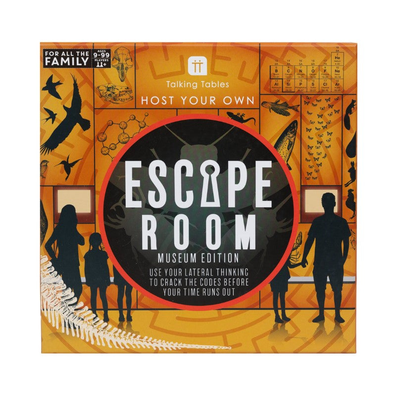 Escape Room Game - Museum Edition: Engage in 18 puzzles and explore exhibits for a thrilling family adventure at home.