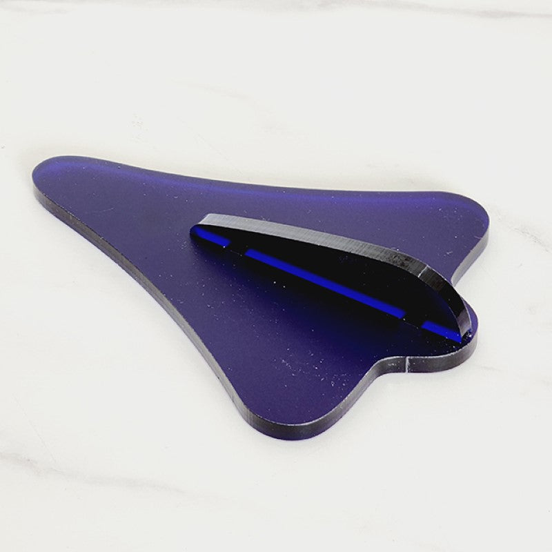 Colorful acrylic wall art set of 9 jet planes, inspired by Kiwi lollies, perfect for brightening interior spaces.