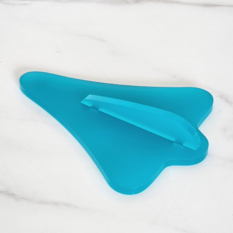 Colorful set of 9 jet plane wall art pieces, crafted from durable acrylic, perfect for brightening any space.