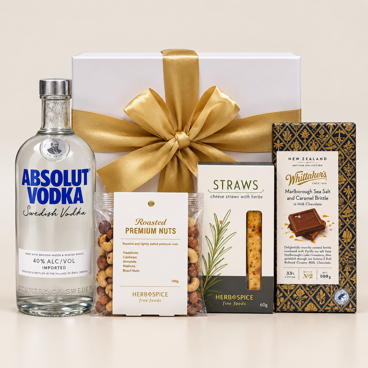 Luxe Delight - Absolut Vodka Gift