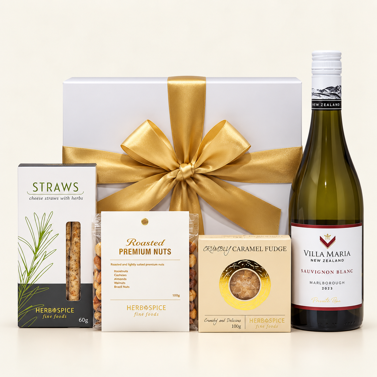 New Zealand Sauvignon Blanc & Nibbles - Gift Box