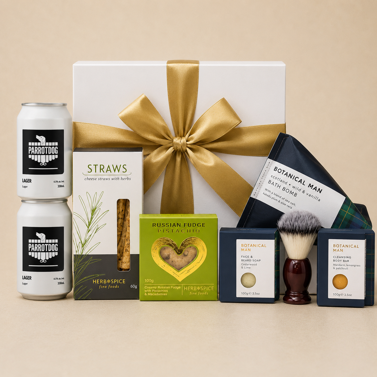 Pamper King with Beer - Gift Box