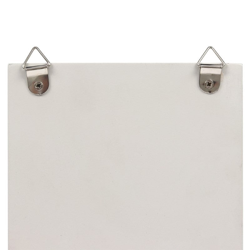 Garden Bar Bottle Opener plaque featuring a metal opener, stylish design, and inviting text for outdoor entertaining.