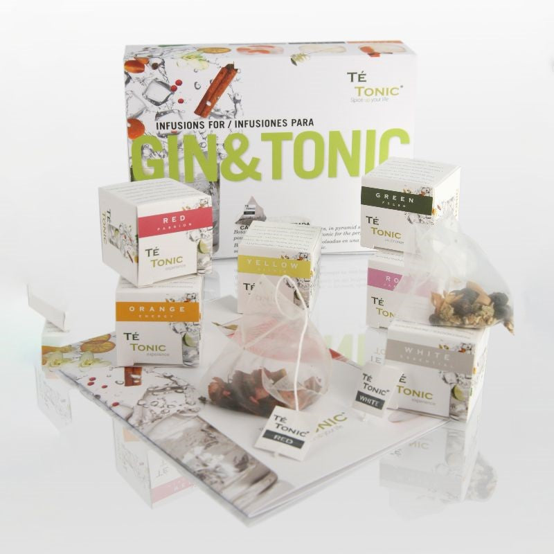 Premium Cocktail Infusions kit for Gin & Tonic with 24 infusers and unique flavors for enhanced home bartending.