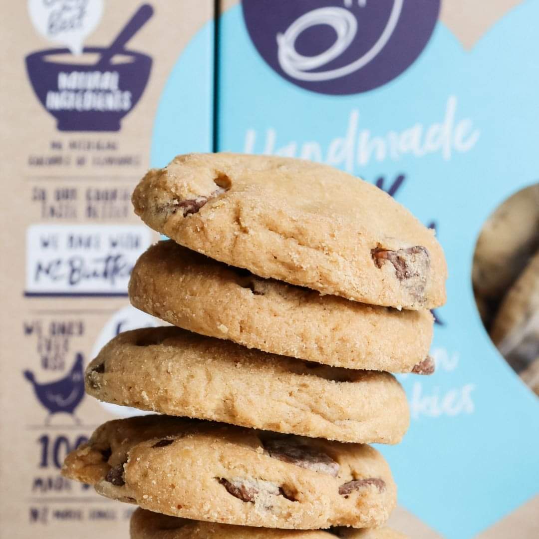 Molly Woppy gluten-free cookie bites packed with rich chocolate chunks, made with New Zealand butter and free-range eggs.