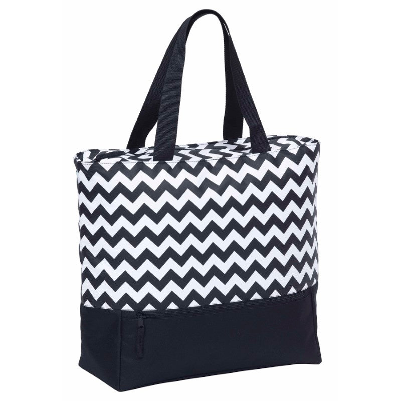 Cooler Tote Bag with heat-sealed lining, spacious compartment, and shoulder straps, ideal for beach trips and picnics.