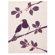 Kereru Tea Towel featuring exclusive NZ art, 100% cotton, absorbent, charming design of native bird and flora.