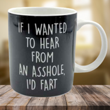 Farting A**hole Mug