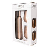 Double Wall Insulated Wine Traveller Set - Rose Gold