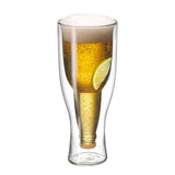 Beer Glass - Twin Wall - Top Up 400ml