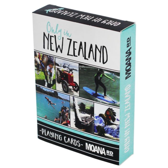 Moana Road New Zealand Photo Playing Cards
