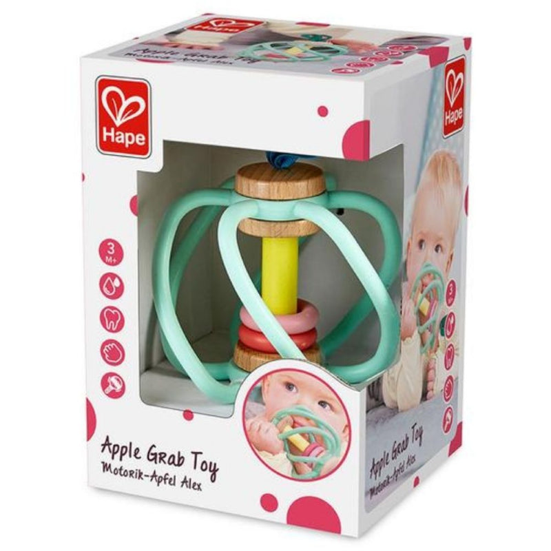 Apple Grab Tactile Rattle Toy