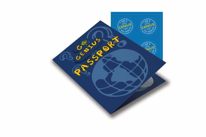 Eco-friendly Go Genius Science board game for 2-4 players focusing on engaging science concepts and learning through play.