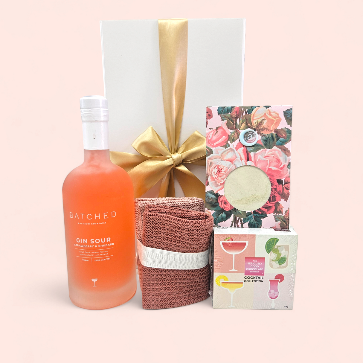 Beautifully presented Wind Down gift box featuring pampering items for ultimate relaxation and tranquility.