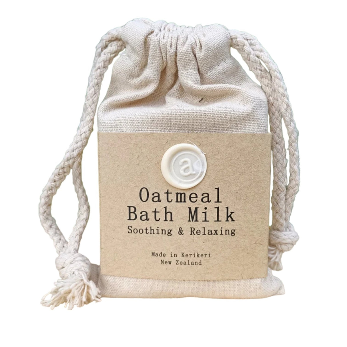 Soothing Anoint Oatmeal Baby Bath Milk for dry skin relief, infused with lavender and Epsom salts for a calming bath experience.