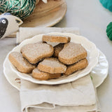 Delicious buttery shortbread bell cookies, perfect for festive celebrations and holiday gifting.
