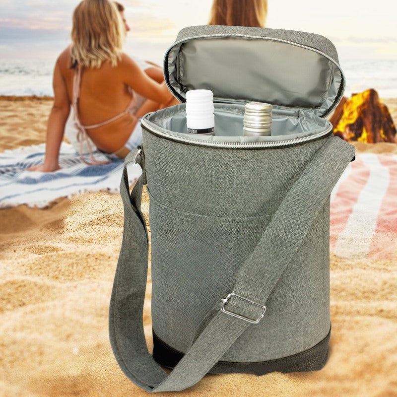 BYO 2 Bottle Wine Cooler With Carry Handles