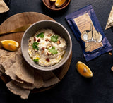 Herb & Spice Mill Roasted Garlic & Tarragon Dip mix for creamy garlic dips, perfect for snacks and gourmet gatherings.