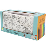 Moana Road Kids Colour in Native Birds Pencil Case