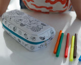 Moana Road Kids Colour in Native Birds Pencil Case