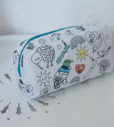 Moana Road Kids Colour in Native Birds Pencil Case