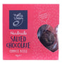 Handmade salted chocolate cookie bites with chunky dark chocolate, crafted in NZ for a perfect sweet and salty treat.