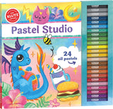 24- Piece Oil Pastel Studio