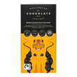 Wellington Chocolate Factory Salted Caramel Dark Chocolate Bar, 85g, features rich dark chocolate with caramel brittle and sea salt.